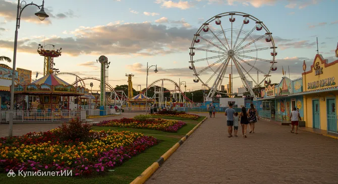 Парк аттракционов Сан-Франсиско