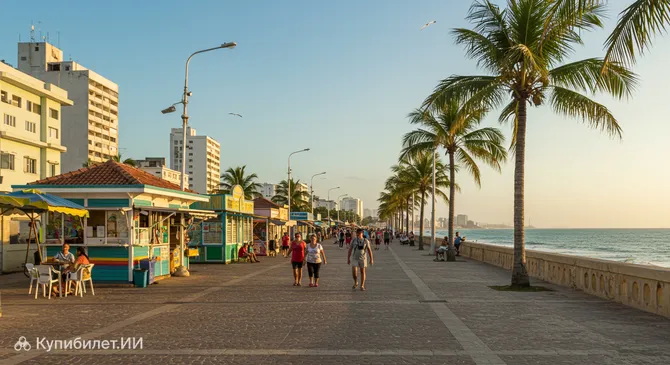 Набережная Бейра-Мар в Форталезе