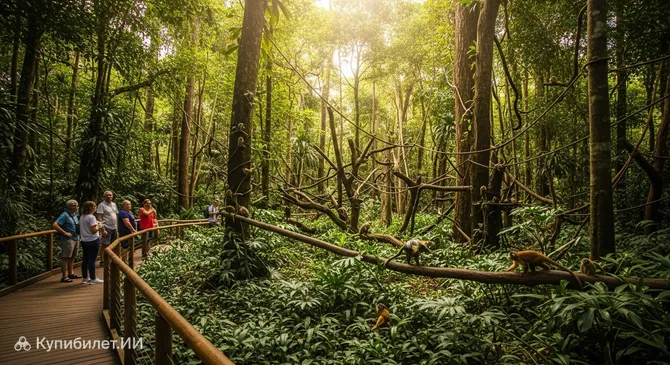 Лес обезьян