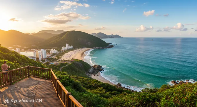 Смотровая площадка на пляж Астуриас