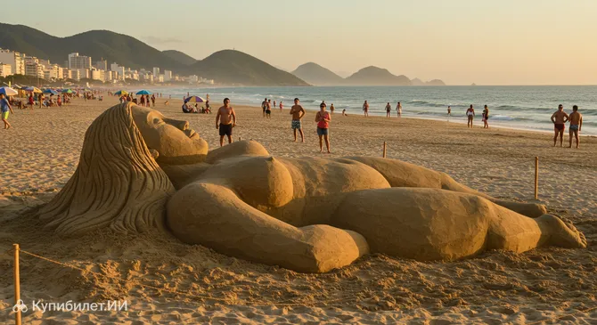 Статуя Женщины из Песка