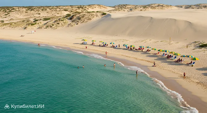 Главный пляж Жерикоакоара