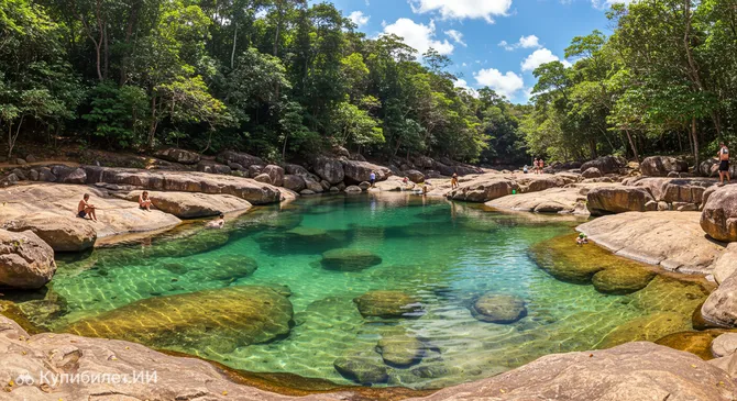 Натуральные бассейны Серрано