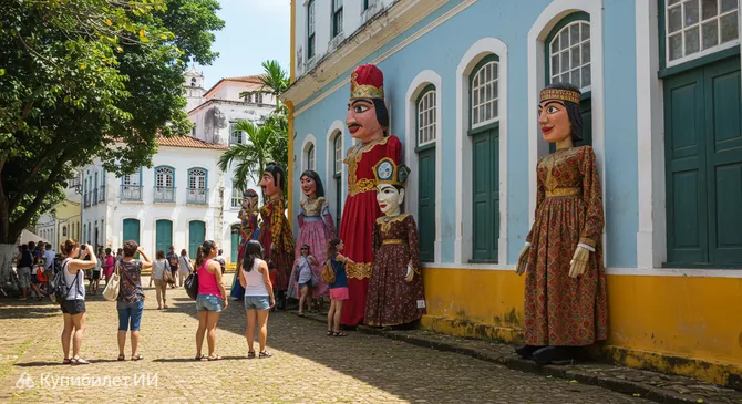 Дом гигантских кукол Олинды