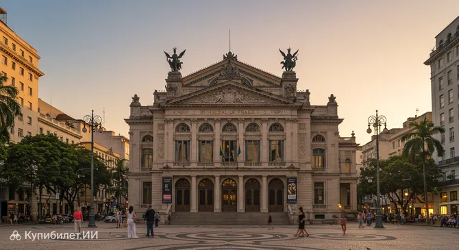 Муниципальный театр Рио-де-Жанейро