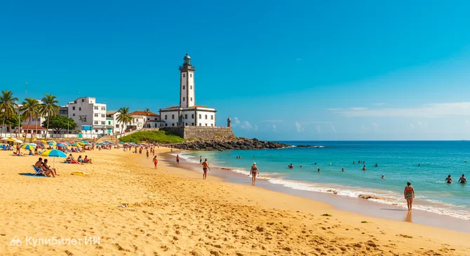 Пляж Фарол да Барра