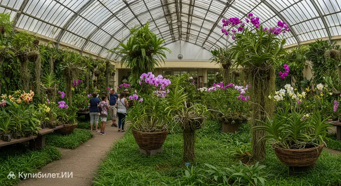 Муниципальный орхидариум Сантоса