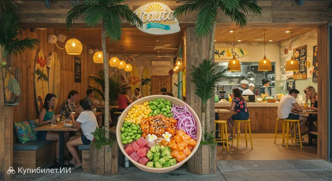 Гавайский ресторан Mana Poke