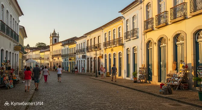 Пешеходная улица Сан-Лоренсу