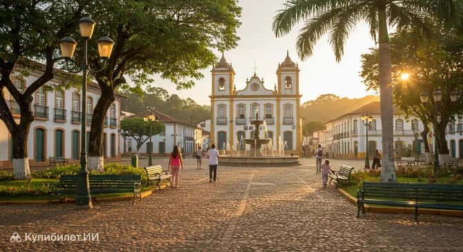 Центральная площадь Серра-Негра