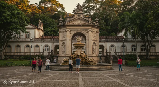 Фонтан Треви в Серра-Негра