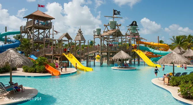 Пиратская бухта: зиплайн и аквапарк