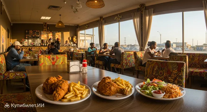 Ресторан жареной курицы в Франсистаун