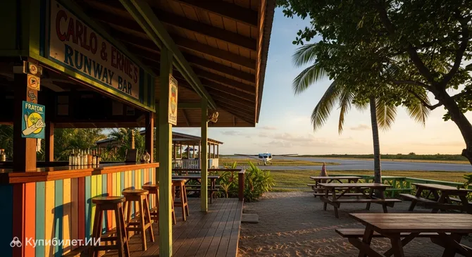 Бар у взлётной полосы Карло и Эрни