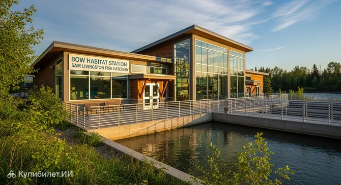 Bow Habitat Station и Рыбоводный завод Сэма Ливингстона