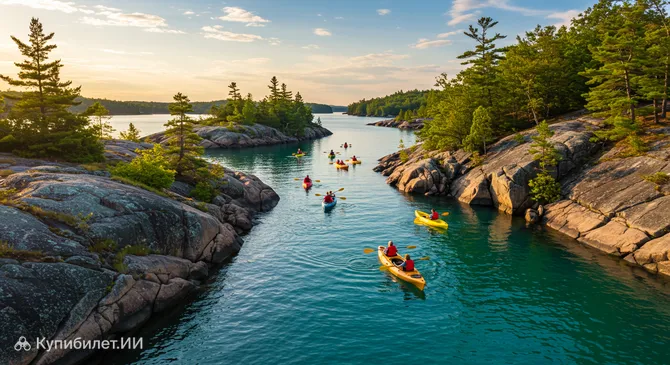 Каякинг на Тысяче островов