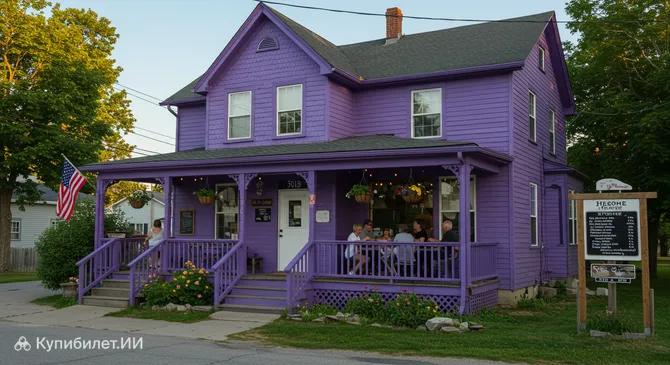 Кафе «Пурпурный дом»