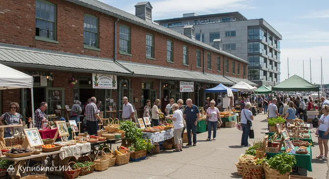 Фермерский рынок Сипорт в Галифаксе