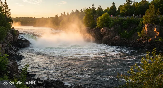 Перевёрнутые водопады