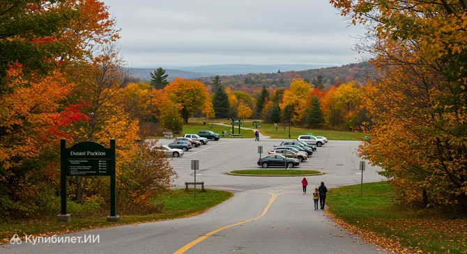 Парк Мон-Бельвю (парковка Дюнан)