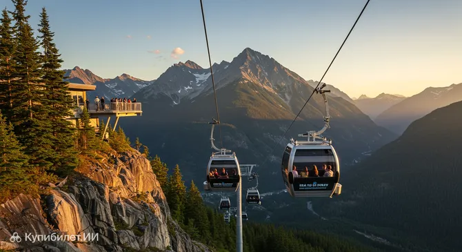 Канатная дорога Sea to Sky