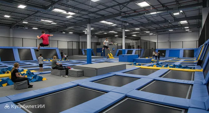 Парк батутов Flying Squirrel