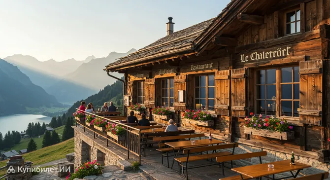 Le Chalet (ресторан и сыроварня)
