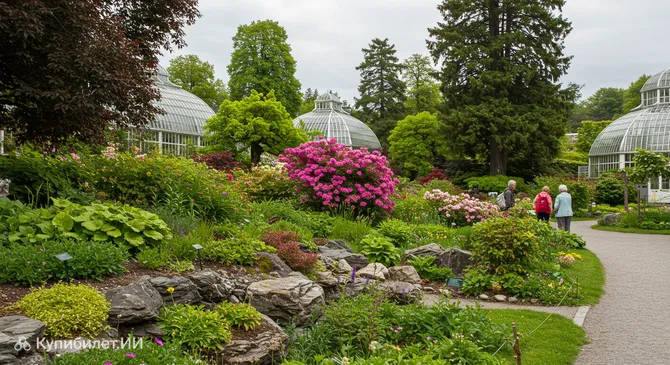 Лозаннский ботанический сад