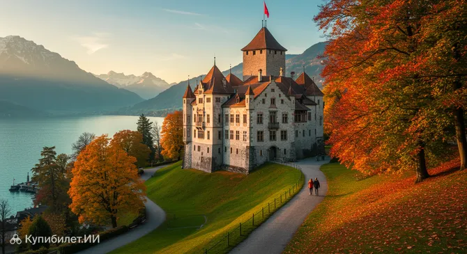 Замок Шадау и парк Шадау