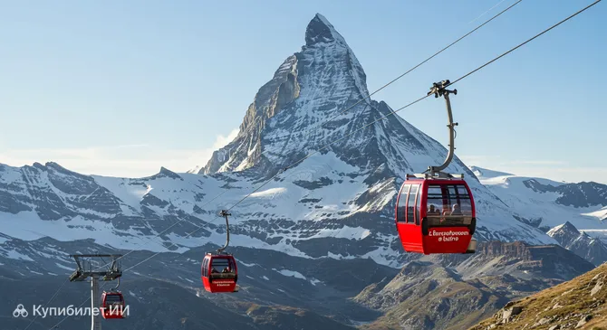 Канатные дороги Церматта