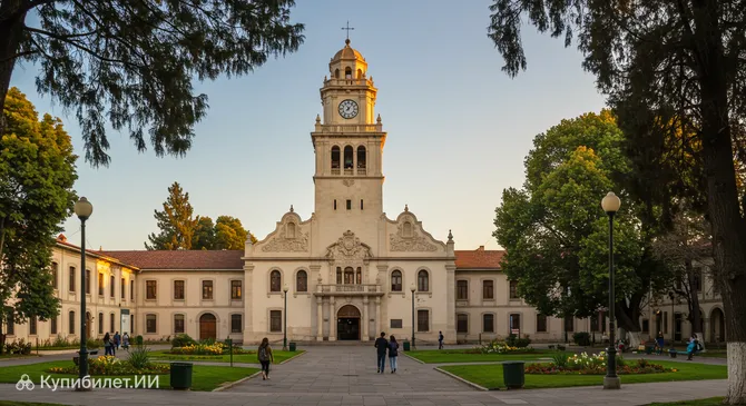 Часовая башня УдеК