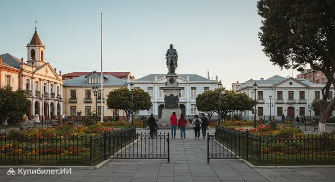 Площадь де Армас Пунта-Аренас