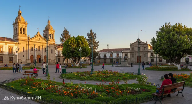 Пласа-де-Армас в Тальке