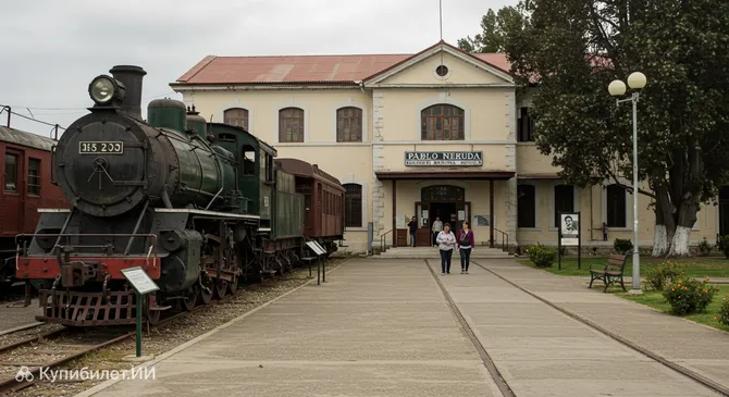 Национальный железнодорожный музей Пабло Неруды