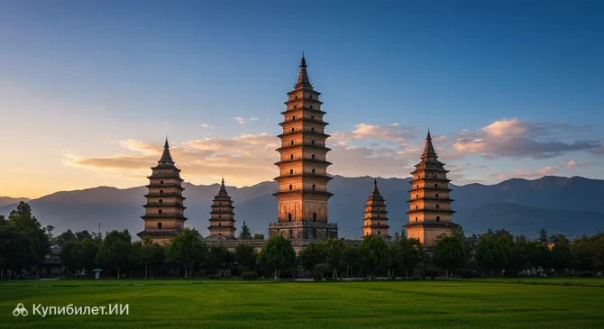 Три пагоды