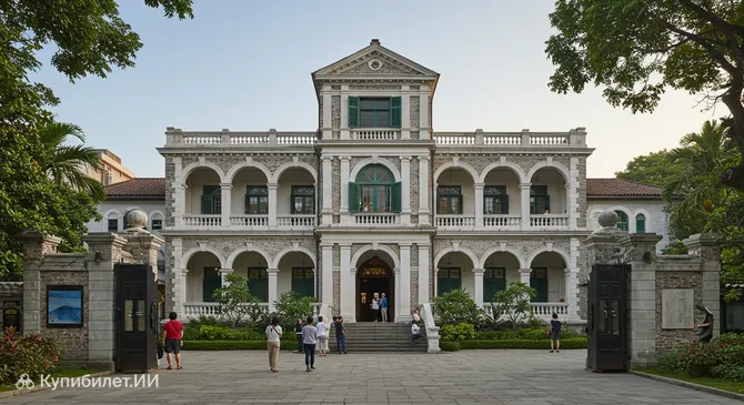 Бывшая штаб-квартира войск