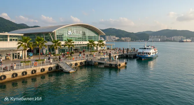 Пассажирский причал Утун