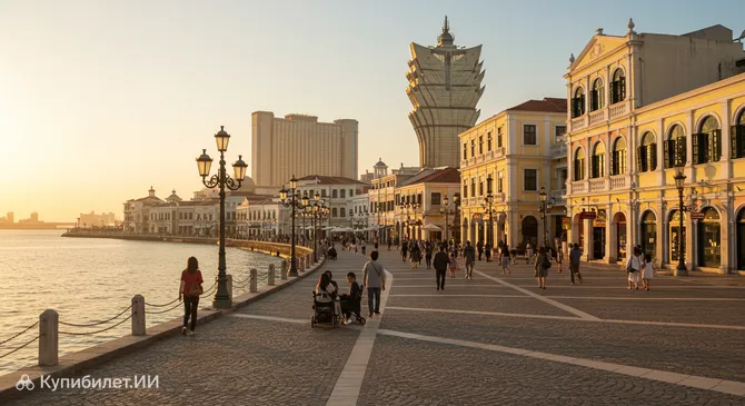 Рыбацкая гавань Макао