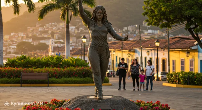 Статуя Шакиры