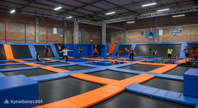 Детский парк ЮпиДжамп и батуты