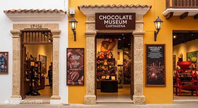 Музей шоколада в Картахене