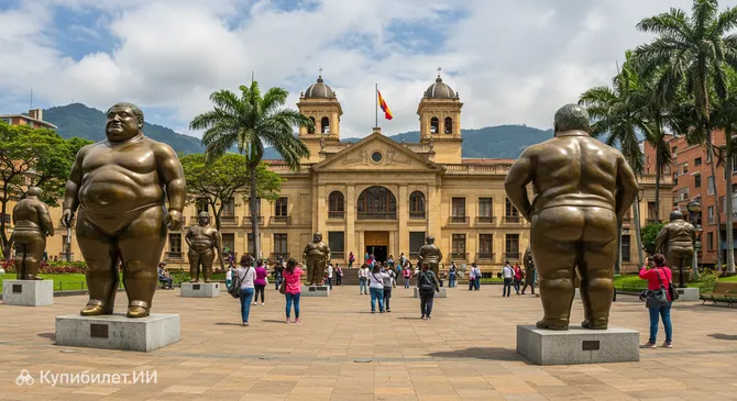 Площадь Ботеро