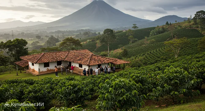 Экскурсия по кофейной плантации North Fields