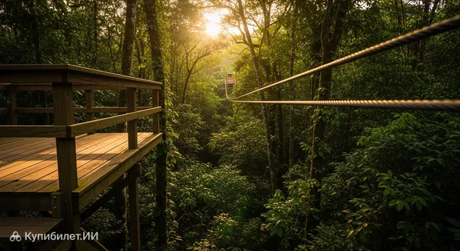 Канопи-тур Эль Сантуарио