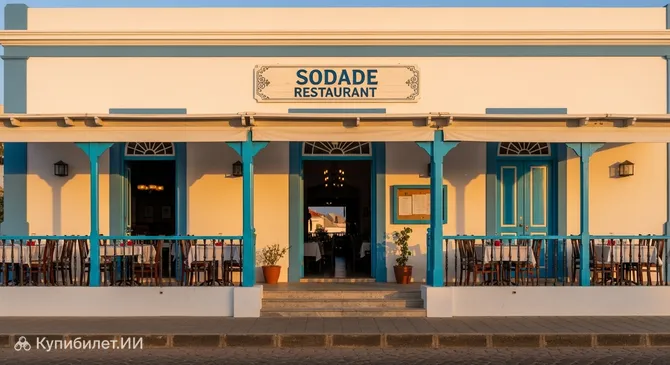 Ресторан Sodade в Casa da Cultura