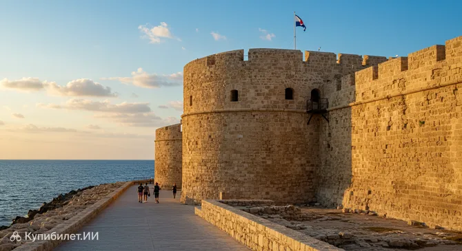 Средневековая крепость Ларнаки