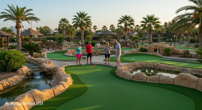 Мини-гольф Островная бухта