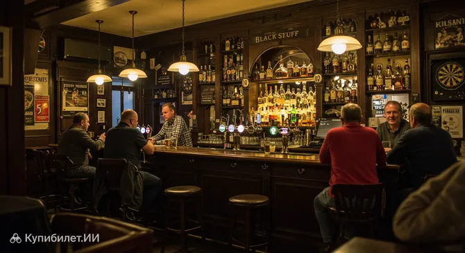 Ирландский паб и виски-бар The Black Stuff