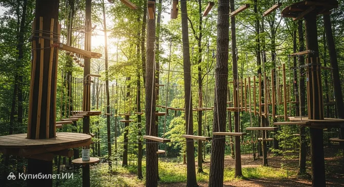 Верёвочный парк Пардубице