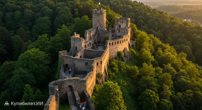 Старый замок Хоэнбаден